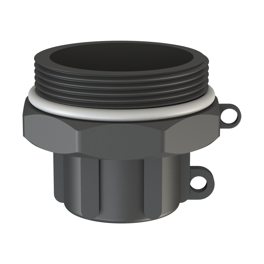 1'' BSP female x BCS G2 × 11.5 (2'' BSP/NPS) C/W o-ring