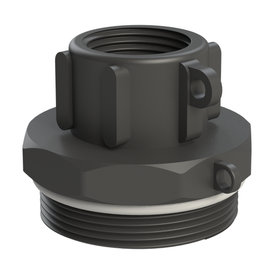 1'' BSP female x BCS G2 × 11.5 (2'' BSP/NPS) C/W o-ring