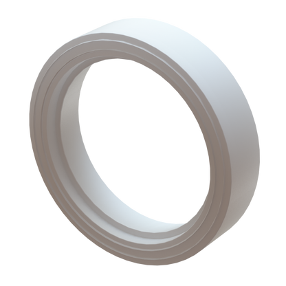 S60X6 (2'' BSP/NPS) extra thick gasket 12mm, Olefin elastomer
