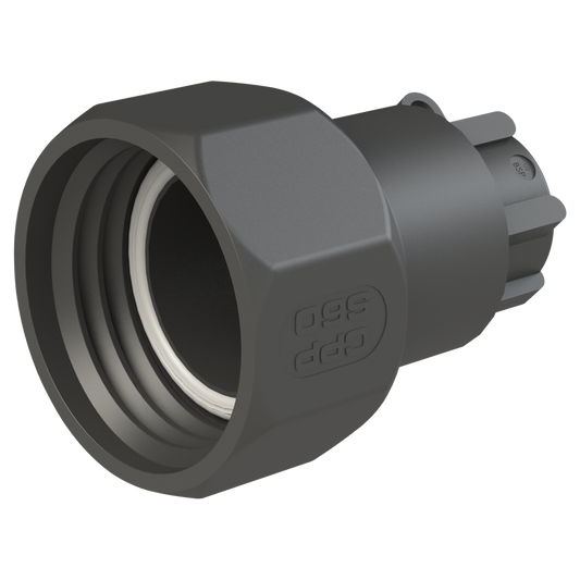 S60x6 Buttress Female  x ½" BSP Female, C/W seal, G/P/P