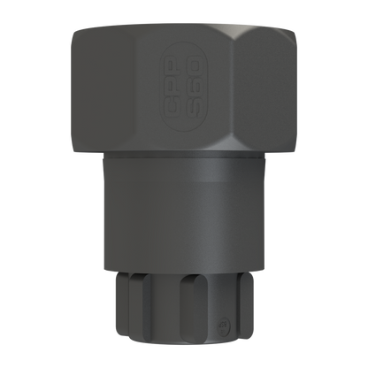 S60x6 Buttress Female  x ½" BSP Female, C/W seal, G/P/P