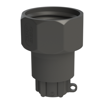 S60x6 Buttress Female  x ½" BSP Female, C/W seal, G/P/P