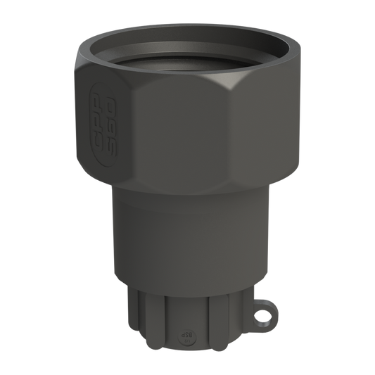 S60x6 Buttress Female  x ½" BSP Female, C/W seal, G/P/P
