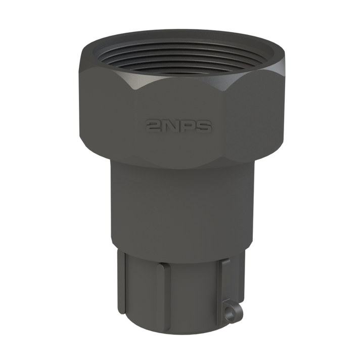 CPP 2″ NPS Female Easy-Seal × 1″ NPT Female