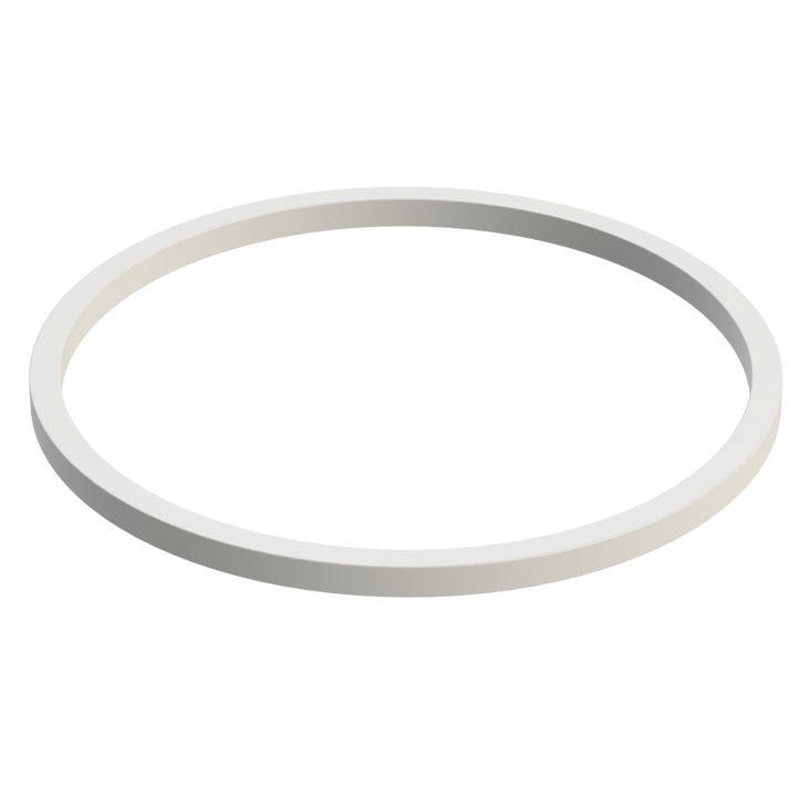 CPP® S56X4 Tri-Sure Type Gasket replacement drum gasket in white PP olefin elastomer