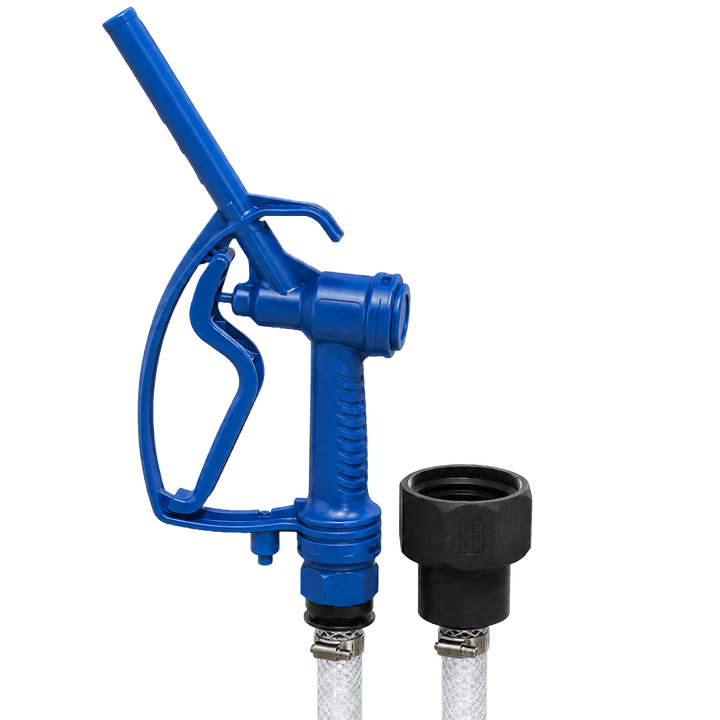 CPP IBC hose kit with blue trigger nozzle, hose and S60X6 connector