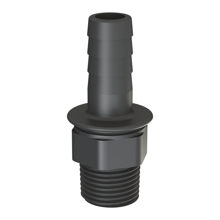 CPP ¾″ BSPP Hex Male × ¾″ (19mm) Hose Tail