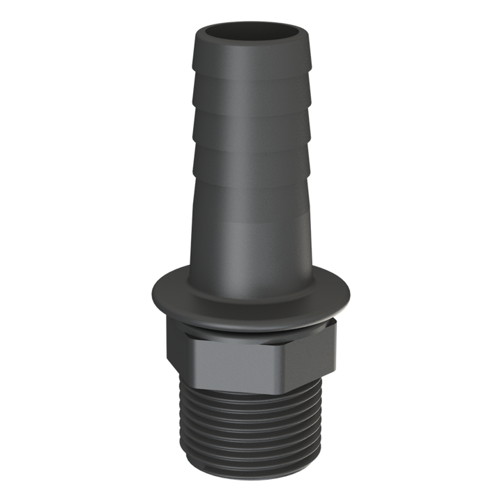 CPP 1″ BSPP Hex Male × 1″ (25mm) Hose Tail
