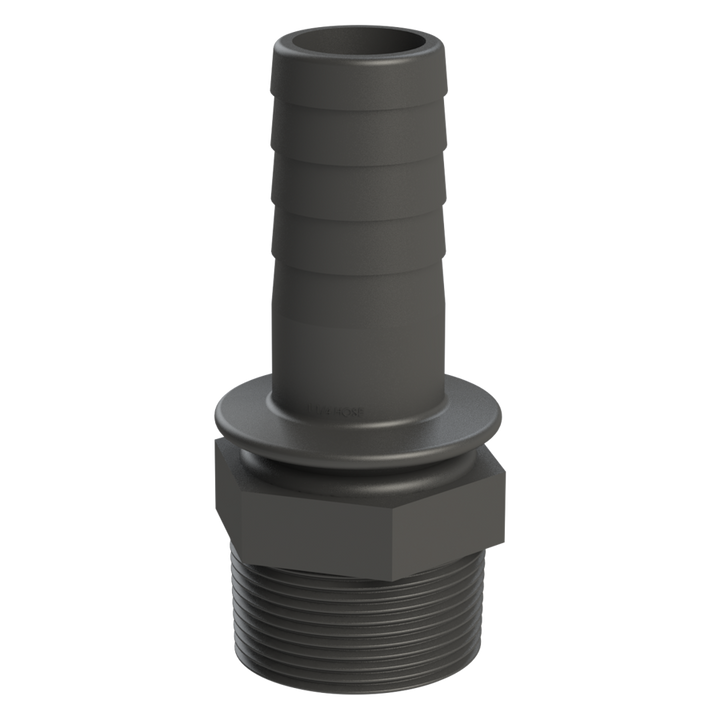CPP 1¼″ BSPP Hex Male × 1¼″ (32mm) Hose Tail