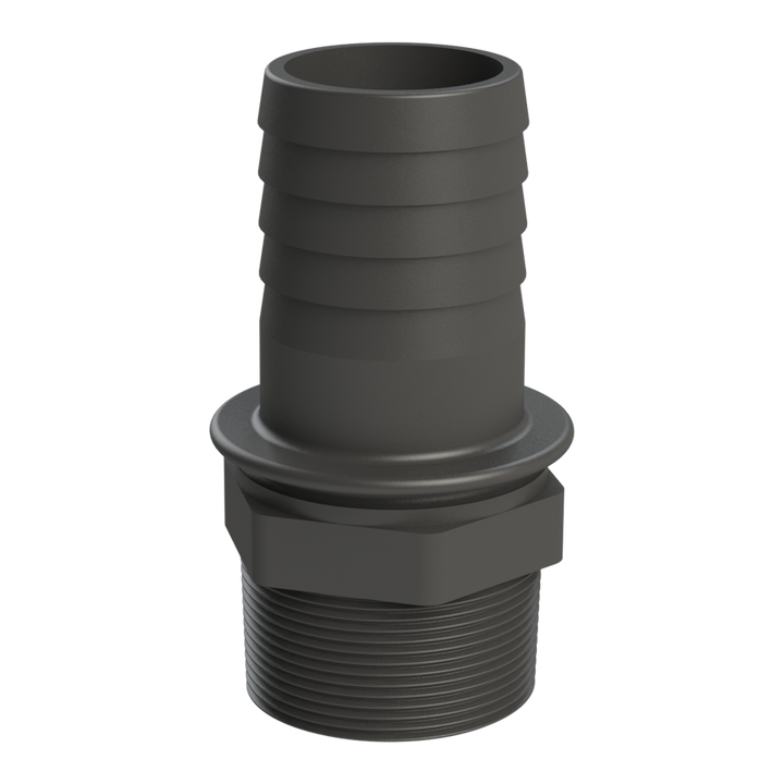 CPP 2″ BSPP Hex Male × 2″ (50mm) Hose Tail