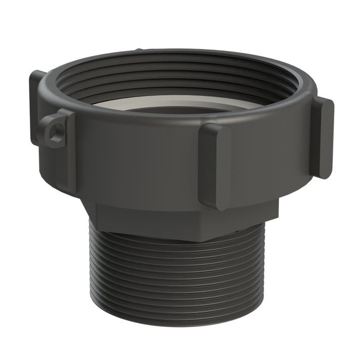 CPP M80X3 female Kingtainer × 2″ NPS male IBC adaptor