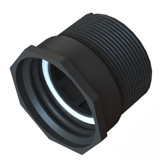 2'' NPT male (short) x S60x6 female buttress C/W seal G/P/P (no plug)
