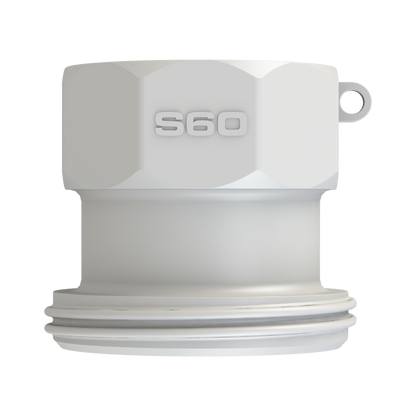 RD78 (DIN 11851) Male x S60x6 Female Buttress G/P/P Nat