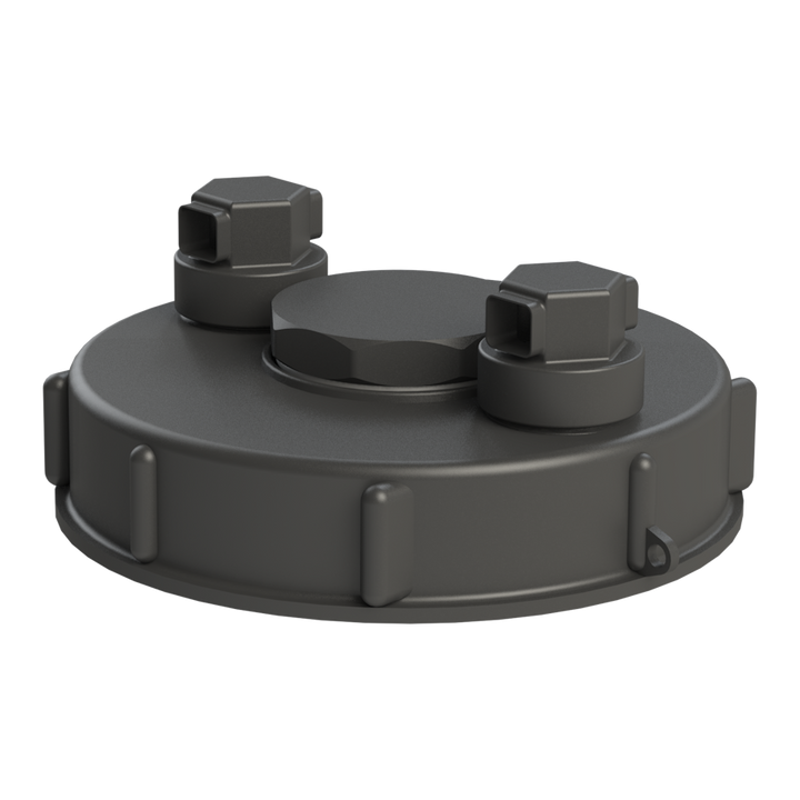 CPP 150mm IBC fill lid fitted with twin automatic vents
