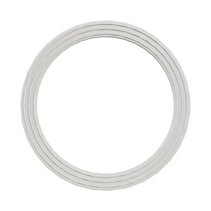 S75X6 ribbed gasket, Olefin elastomer