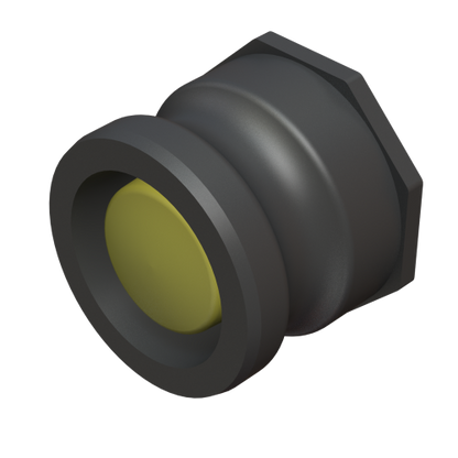 2'' Part A (short) camlock male X 2'' NPS female, C/W plug G/P/P