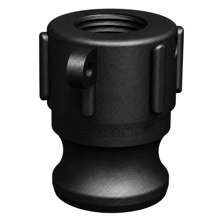 ¾″ Male Camlock × ½″ NPT Female (Type A) - GF Polypropylene - CPP®