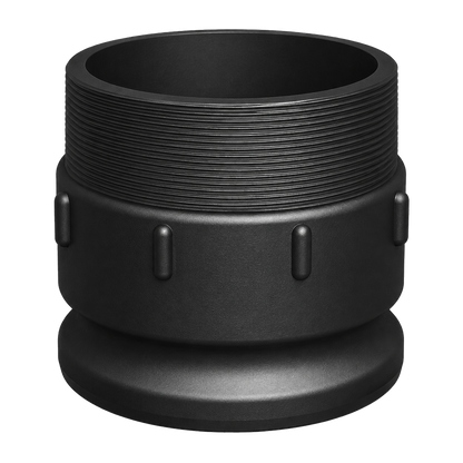 4″ Male Camlock × 4″ NPT Male (Type F) - GF Polypropylene - CPP®