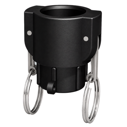 ¾″ Female Camlock × ½″ BSPP Female (Type D) - GF Polypropylene - CPP®
