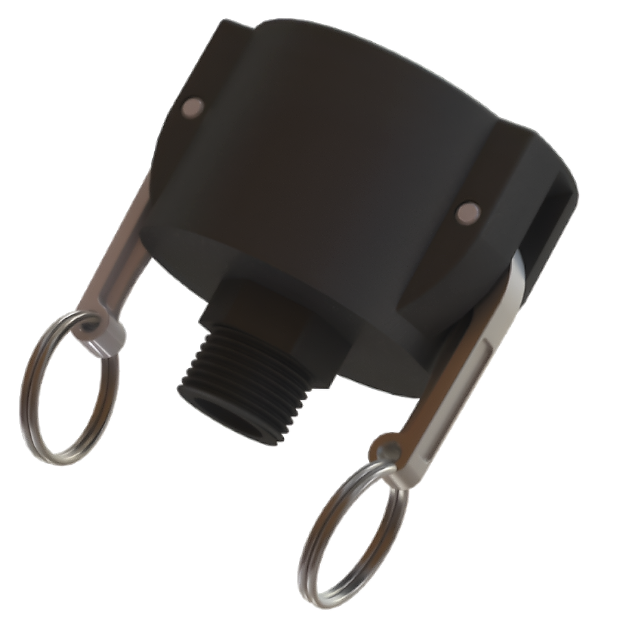 2'' Part B 2'' Camlock Coupler x 11.5NHR male USA garden thread – CPP.PARTS