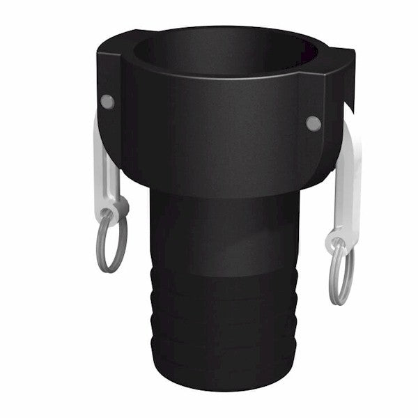 CPP 3″ Female Camlock × 3″ (75mm) Hose Tail (Type C)