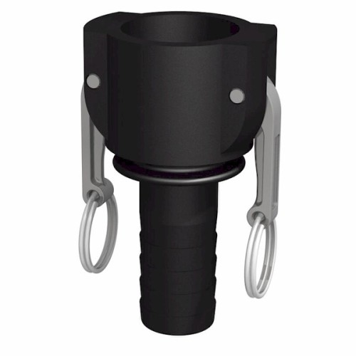 CPP True 1¼″ Female Camlock × 1¼″ (32mm) Hose Tail (Type C)