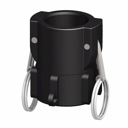 CPP 1″ Female Camlock × 1¼″ NPT Female (Type D)