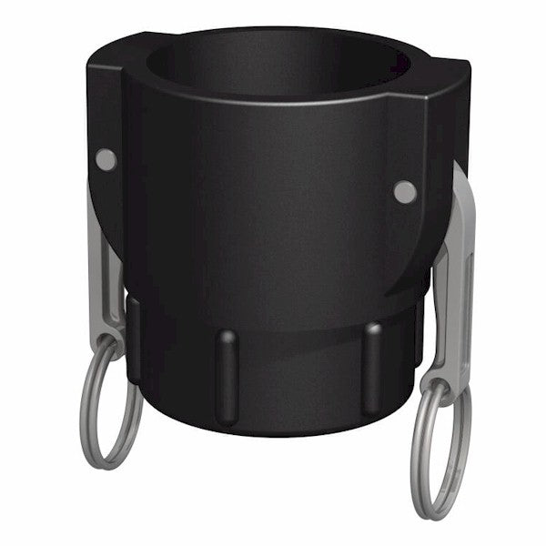 2″ Female Camlock × 2″ BSPP Female (Type D) - GF Polypropylene - CPP®