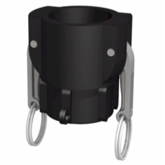 CPP true 1¼″ Type D female Camlock coupling with female threaded outlet
