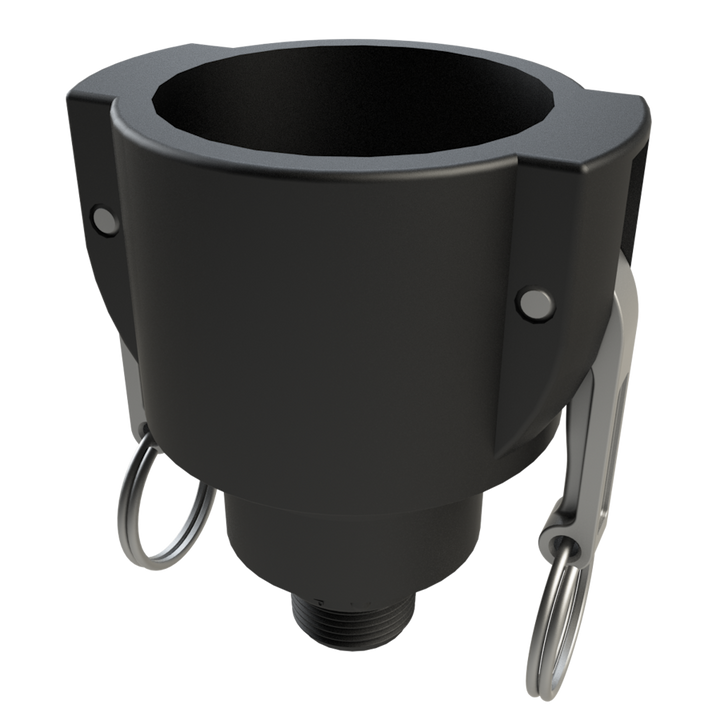 CPP 2″ Female Camlock Swivel × ¾″ NPT Male (Type SB)