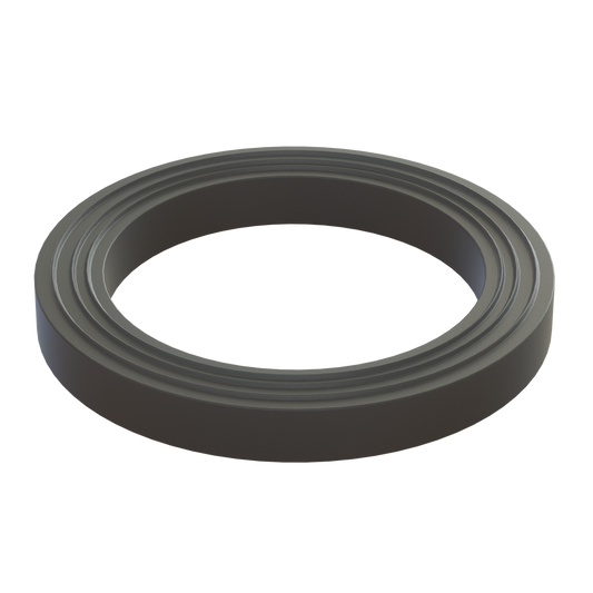 1¼'' cam gasket, Olefin elastomer, black