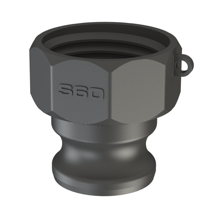 CPP S60X6 Female × 1½″ Male Camlock Type A