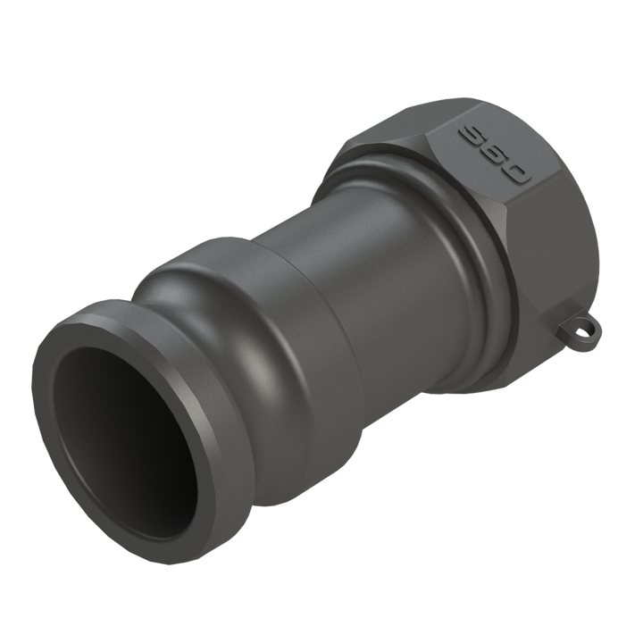 CPP S60X6 Female × 2″ Extended Male Camlock Type A
