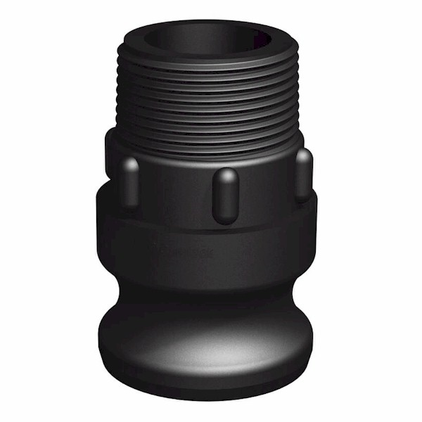 CPP 1½″ Male Camlock × 1¼″ NPT Male (Type F)