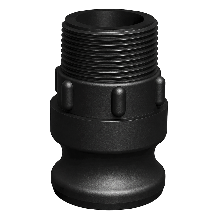 1 1/2" x 11/4'' Part 'F' 11/2'' Camlock Adaptor x 11/4'' BSPT Male G/P/P