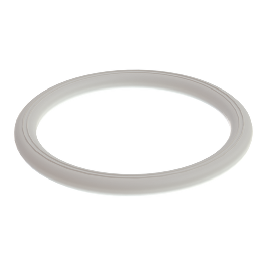 S60X6 (2'' BSP/NPS) flat rounded gasket, Olefin elastomer