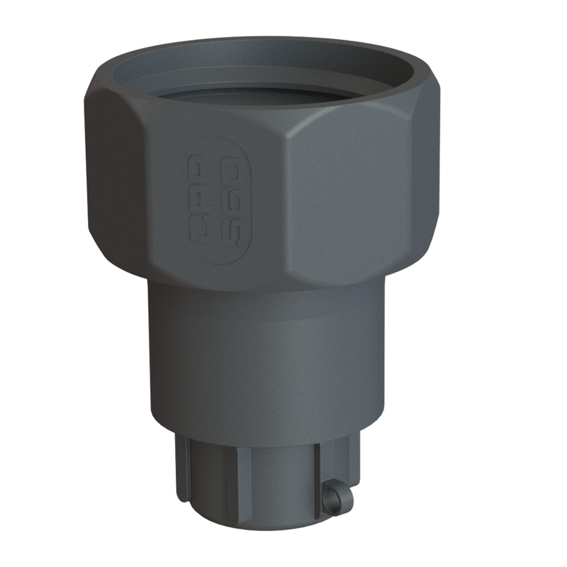 S60X6 Female Swivel × ¾″ BSPP Female - GF Polypropylene - CPP®