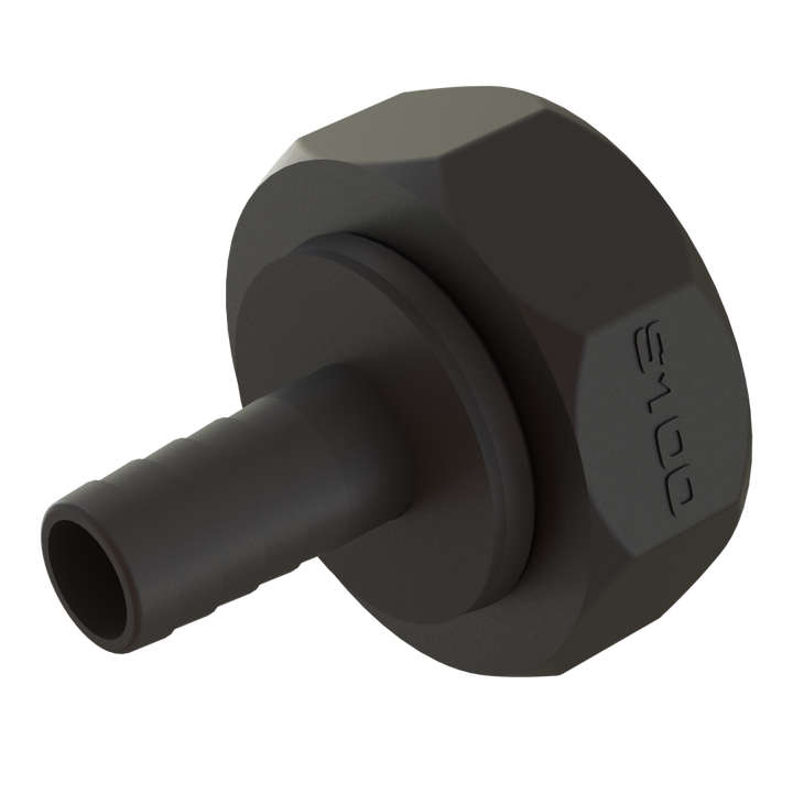 CPP S100X8 Female Swivel × 1¼″ (32mm) Hose Tail