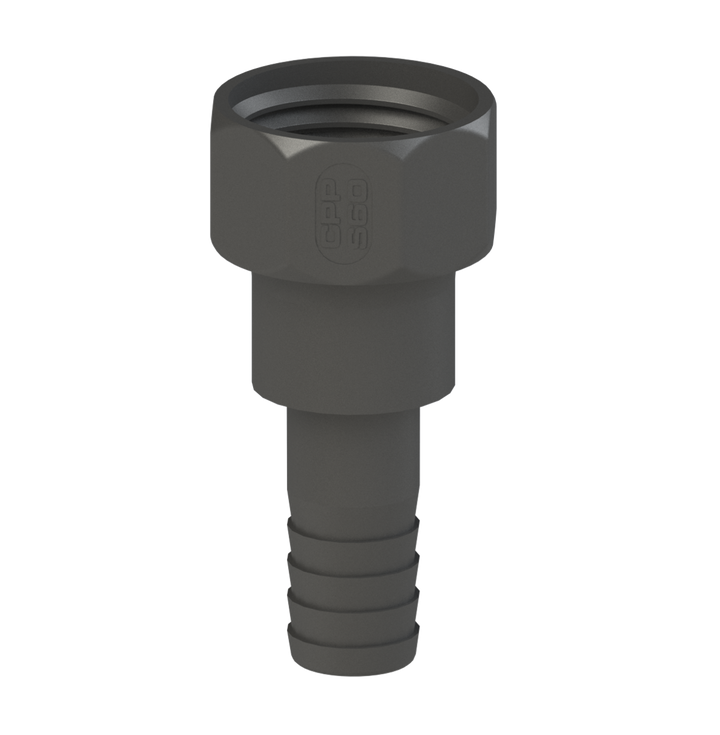 CPP S60X6 Female × 1¼″ (32mm) Hose Tail