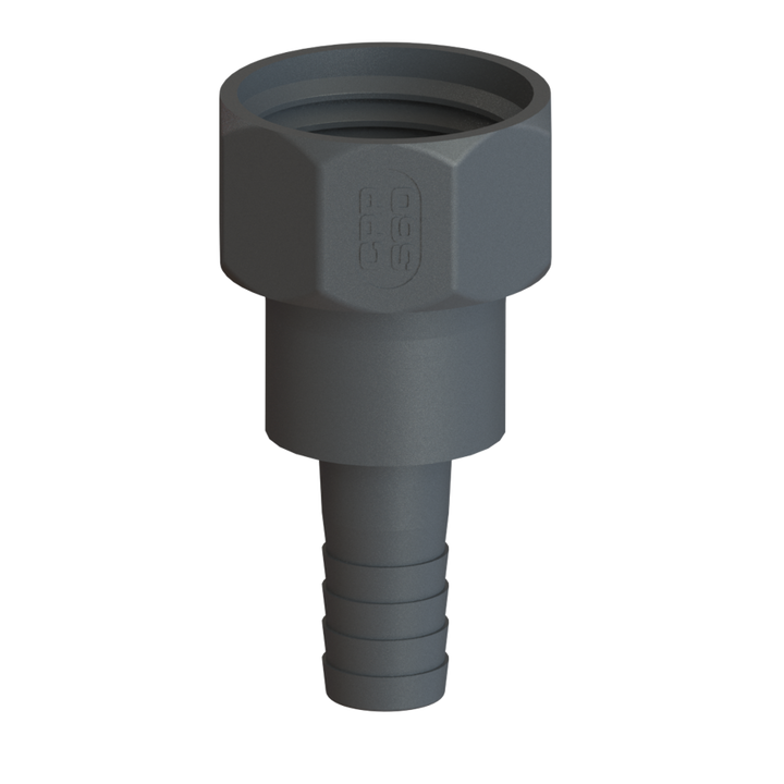 CPP S60X6 Female Swivel × 1″ (25mm) Hose Tail