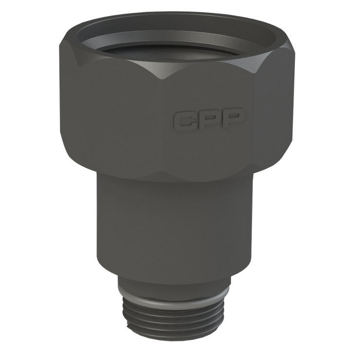 CPP S60X6 Female × 1″ Short BSPP Hex Male
